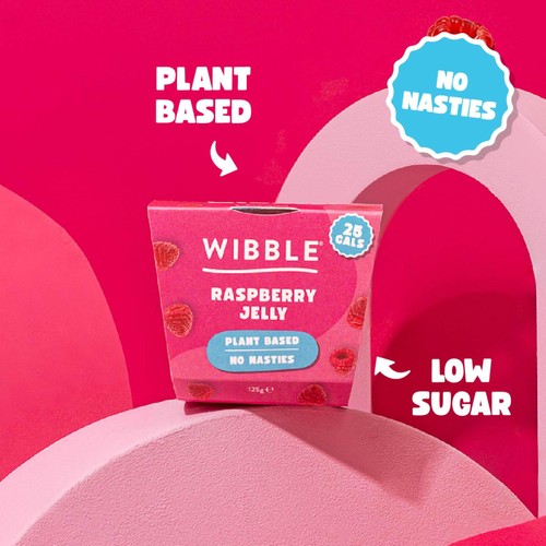 Wibble Plant-based Raspberry Jelly Pot thumbnail 2