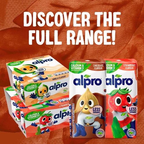 Alpro Kids Oat Chocolate Long Life Dairy Free Drink thumbnail 6