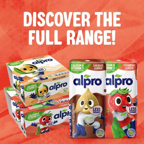 Alpro Kids Soya Strawberry Long Life Drink thumbnail 7