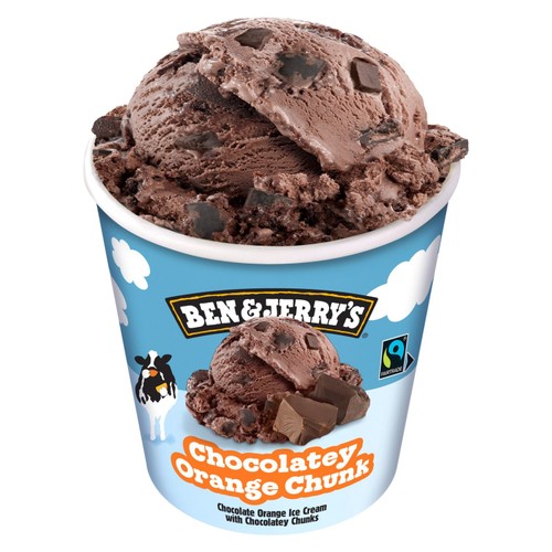 Ben & Jerry's Chocolatey Orange Chunk Ice Cream Tub thumbnail 2