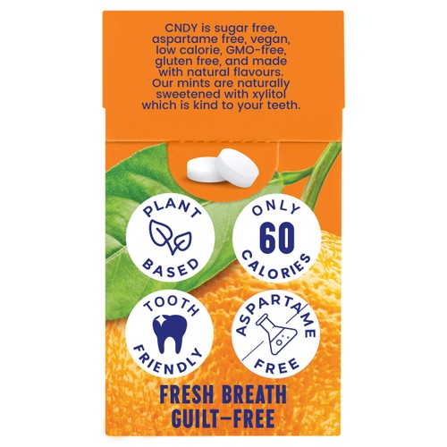 CNDY Mints Orange Sugar Free thumbnail 2