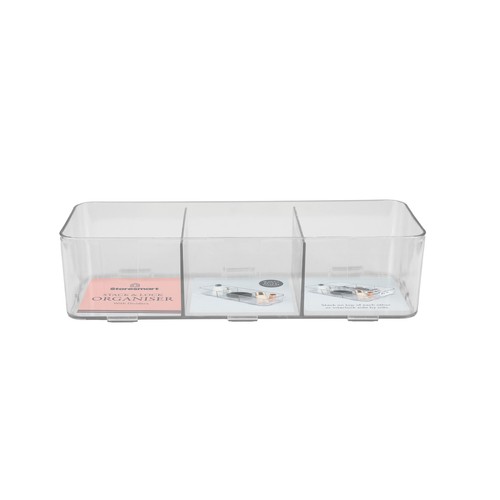 Store Smart Stack & Lock Organiser with Dividers