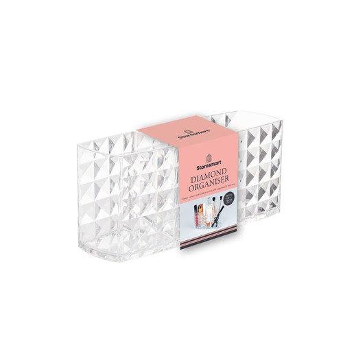 Store Smart Diamond 3 Section Organiser