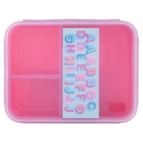 Polar Gear Kids 3 Section Sticker Box Lilac/Rose