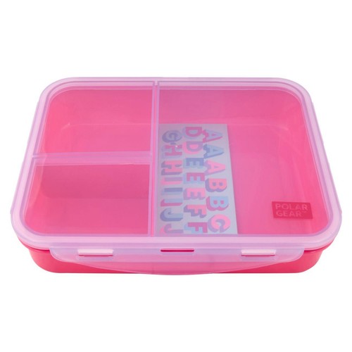 Polar Gear Kids 3 Section Sticker Box Lilac/Rose thumbnail 3