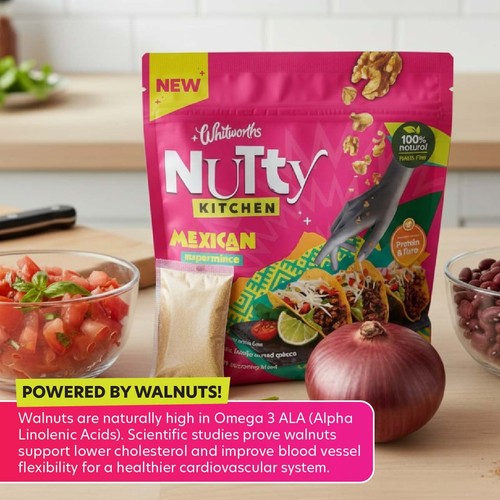 Whitworths Nutty Kitchen Plant Based Mexican Mince thumbnail 4