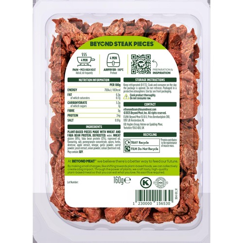 Beyond Meat Plant Based Steak Pieces thumbnail 2