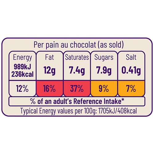 Ocado All Butter Pain au Chocolate thumbnail 3