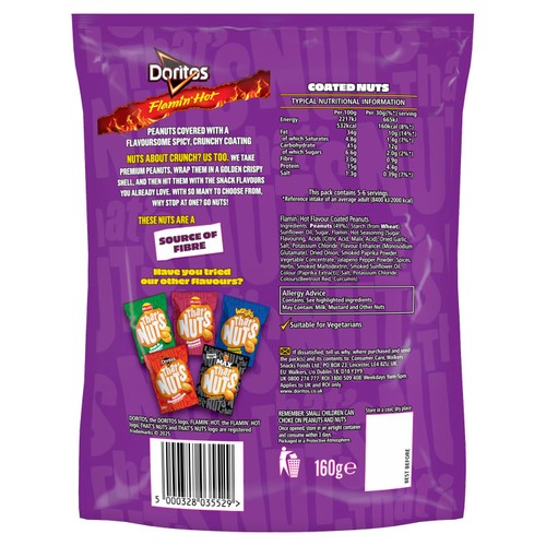 Thats Nuts Doritos Extra Flamin Hot thumbnail 2