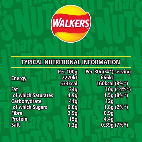 Thats Nuts Walkers Salt & Vinegar thumbnail 8