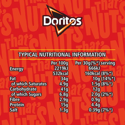 Thats Nuts Doritos Chilli Heatwave thumbnail 7