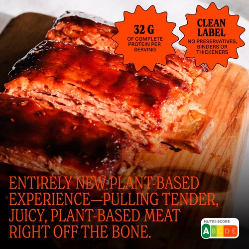 Juicy Marbles Plant Based Baby Ribs thumbnail 3