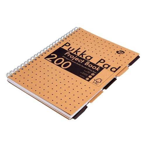 Pukka Pads A4 Kraft Project Book thumbnail 2