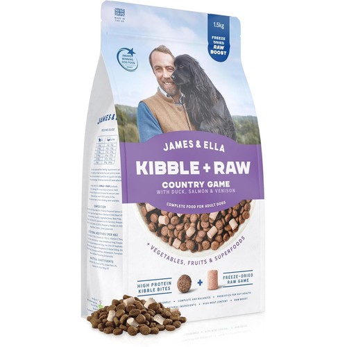 James & Ella Raw Kibble + Freeze Dried Game Dry Dog Food