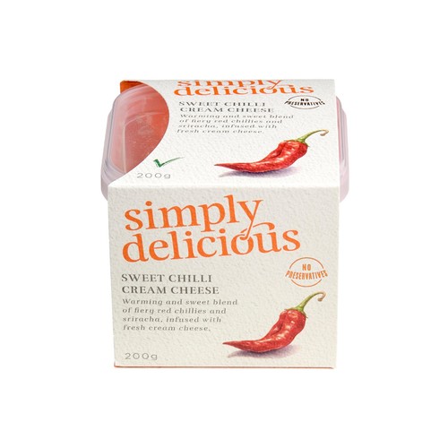 Simply Delicious Sweet Chilli Cream Cheese