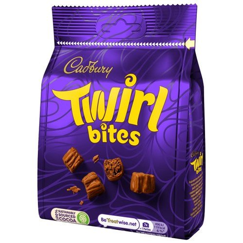 Cadbury Twirl Bites Chocolate Bag  thumbnail 2