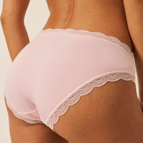 Stripe & Stare Knickers, Pink Basics, L thumbnail 3