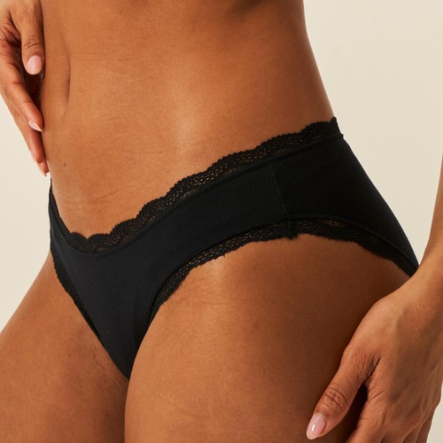 Stripe & Stare Knickers, Pink Basics, XL thumbnail 4