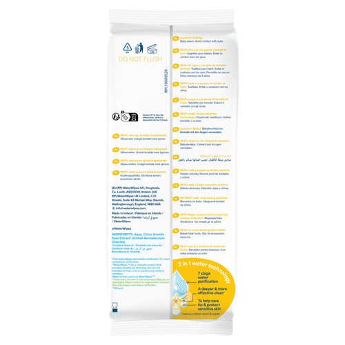 WaterWipes Extra Large Bathing Baby Wipes thumbnail 3