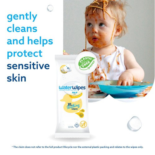 WaterWipes Extra Large Bathing Baby Wipes thumbnail 6