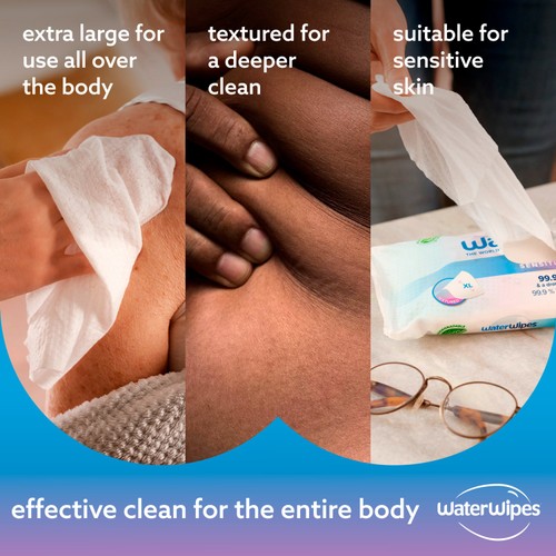 WaterWipes Adult Care Sensitive Wipes thumbnail 6