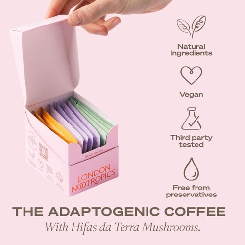 London Nootropics Selection Box - Flow, Zen and Mojo Adaptogenic Coffee thumbnail 6