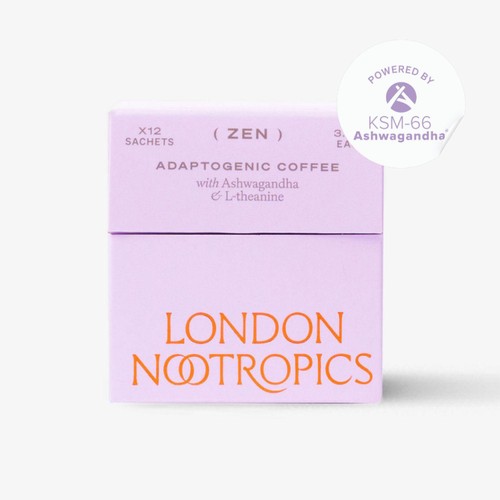 London Nootropics ZenAdaptogenic Coffee with KSM-66 Ashwagandha &L-theanine
