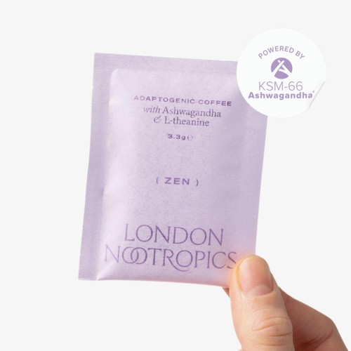 London Nootropics ZenAdaptogenic Coffee with KSM-66 Ashwagandha &L-theanine thumbnail 2