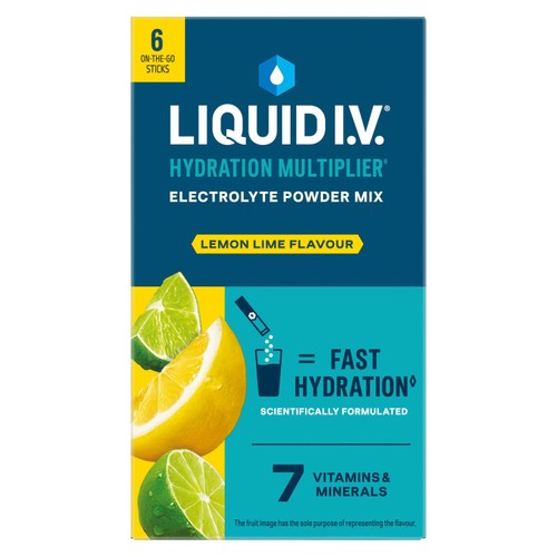 LIQUID IV Hydration Lemon Lime Electrolytes  thumbnail 2