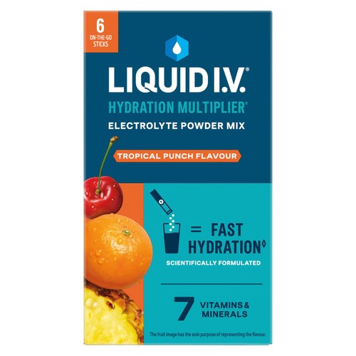 LIQUID IV Hydration Tropical Punch Electrolytes  thumbnail 2
