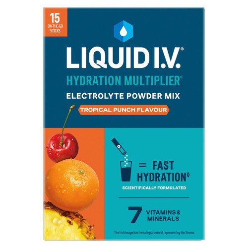 LIQUID IV Hydration Tropical Punch Electrolytes  thumbnail 2