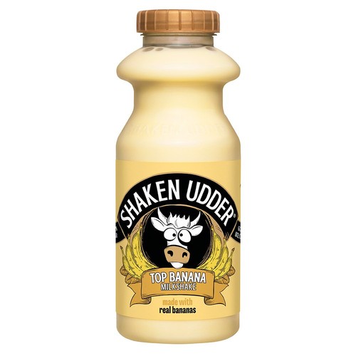 Shaken Udder Top Banana Flavoured Milkshake thumbnail 2
