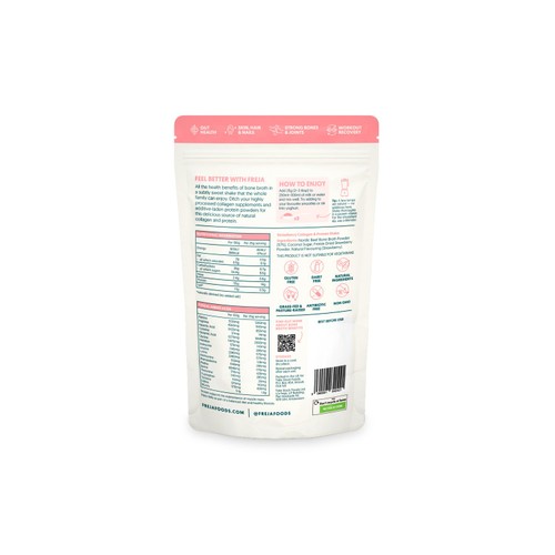 Freja Collagen Protein Strawberry Shake thumbnail 3