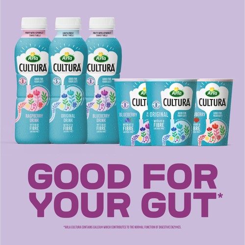 Arla Cultura Original Gut Health Yogurt with Fibre thumbnail 7