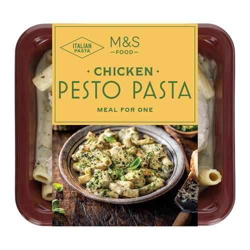 M&S Chicken Pesto Pasta Serves 1