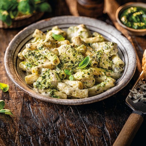 M&S Chicken Pesto Pasta Serves 1 thumbnail 2