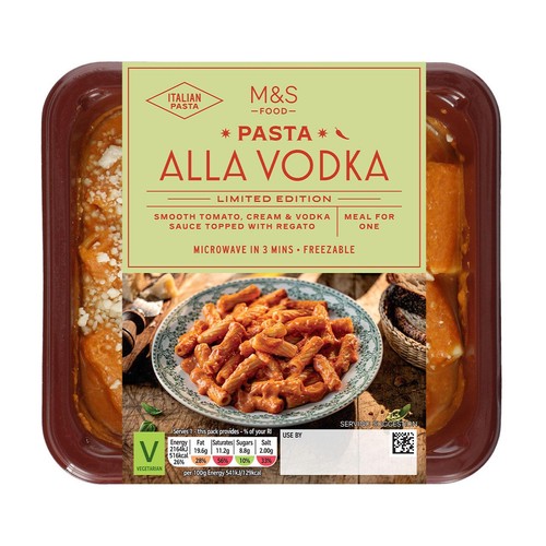 M&S Pasta Alla Vodka Serves 1 thumbnail 3
