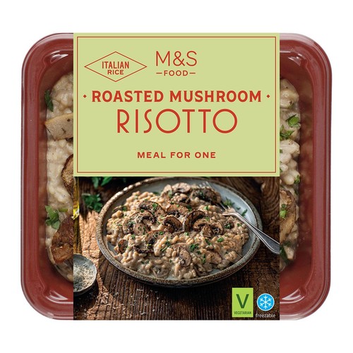 M&S Roasted Mushroom Risotto Serves 1