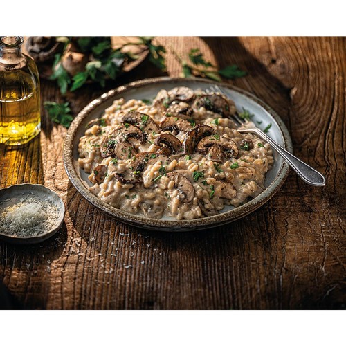 M&S Roasted Mushroom Risotto Serves 1 thumbnail 2