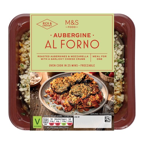M&S Aubergine Al Forno Serves 1 thumbnail 3