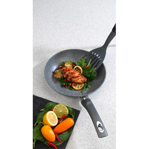 Salter Marblestone 24cm Frypan Grey thumbnail 4