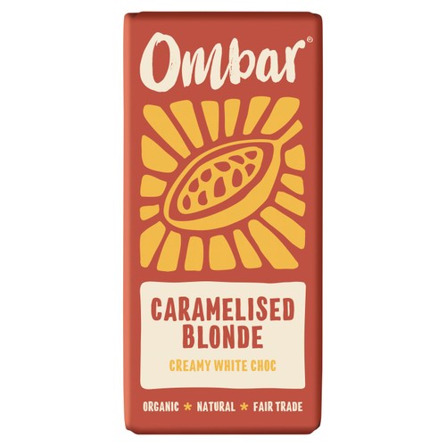 Ombar Blonde Caramelised White Chocolate Bar