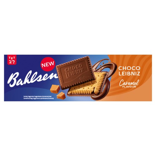 Bahlsen Choco Leibniz Caramel Chocolate Biscuits
