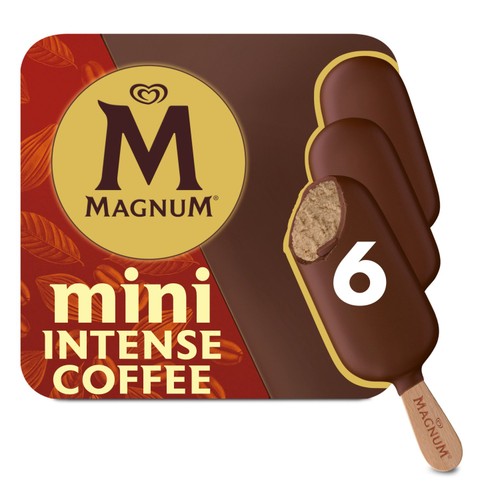 Magnum Mini Intense Coffee Ice Cream Sticks