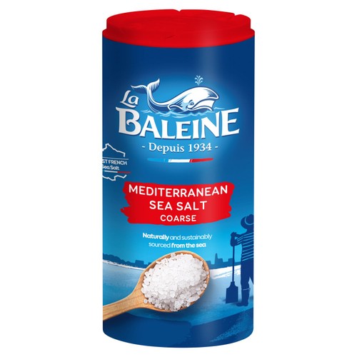 La Baleine Coarse Sea salt Drum 500g