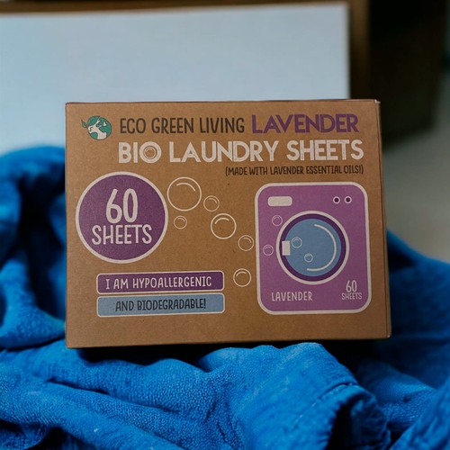 Eco Green Living Non-Bio Laundry Sheet Lavender thumbnail 4