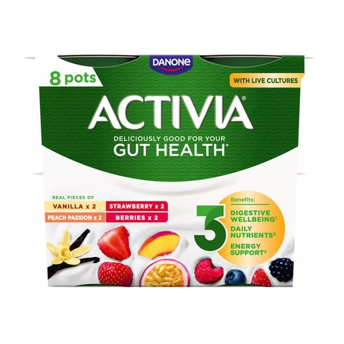 Activia Strawberry Vanilla Peach Passion Berries Yoghurt thumbnail 2