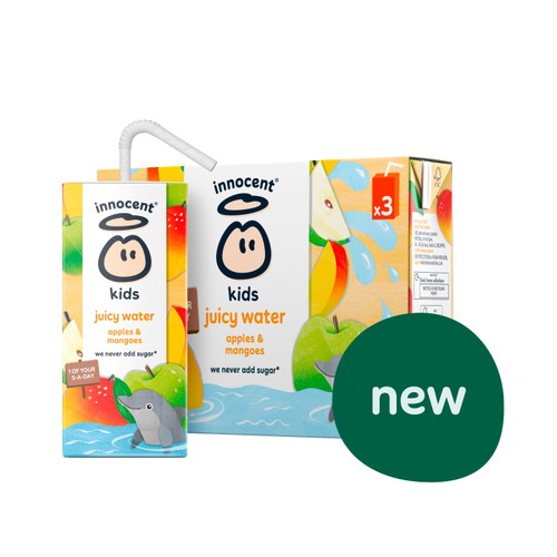Innocent Kids Juicy Water Apples & Mangoes thumbnail 2