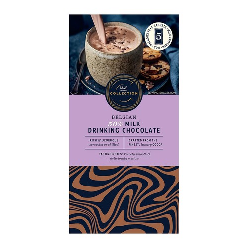 M&S Collection Belgian Milk Drinking Chocolate thumbnail 3