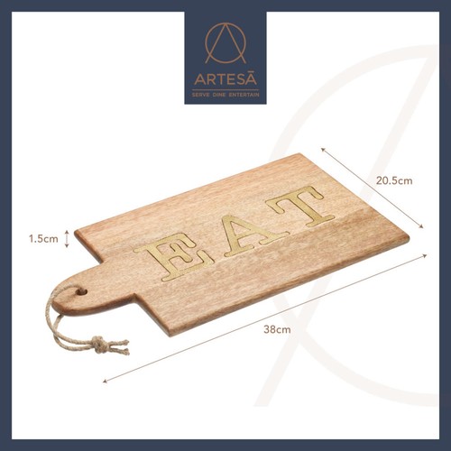 Artesa Mango Wood Paddle Board 38x20cm thumbnail 2